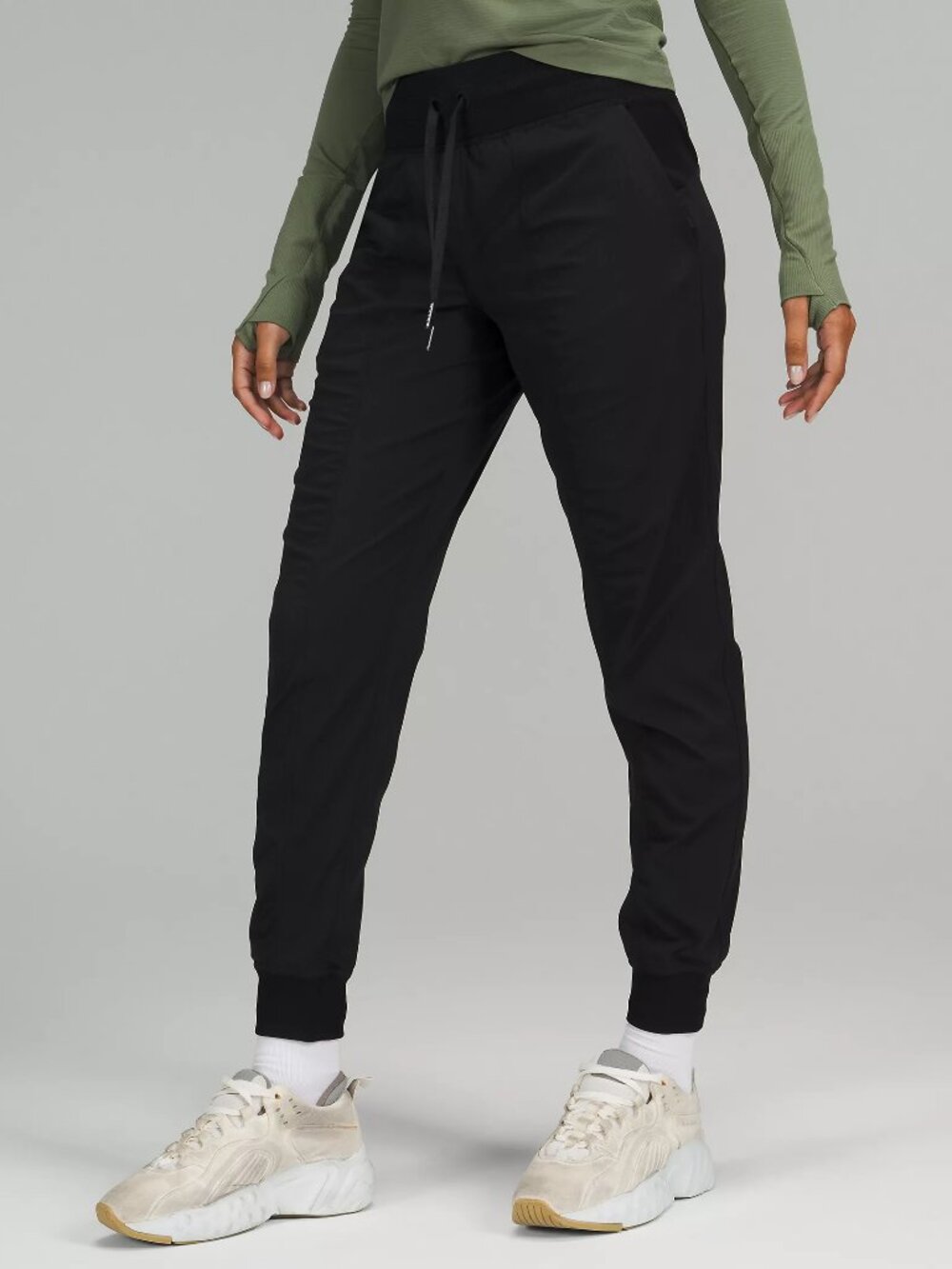 Lululemon Dance Studio Mid-Rise Jogger Full Length Black Size: 4